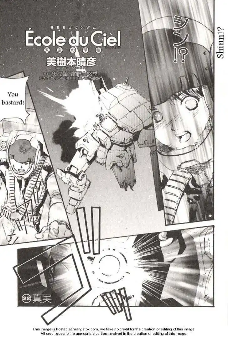 Kidou Senshi Gundam: Ecole du Ciel Chapter 22 9